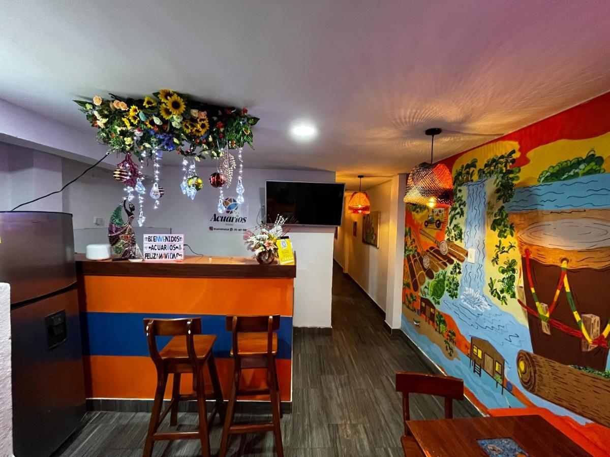 Acuarios Hostal Плайя-Ладрильерос Экстерьер фото