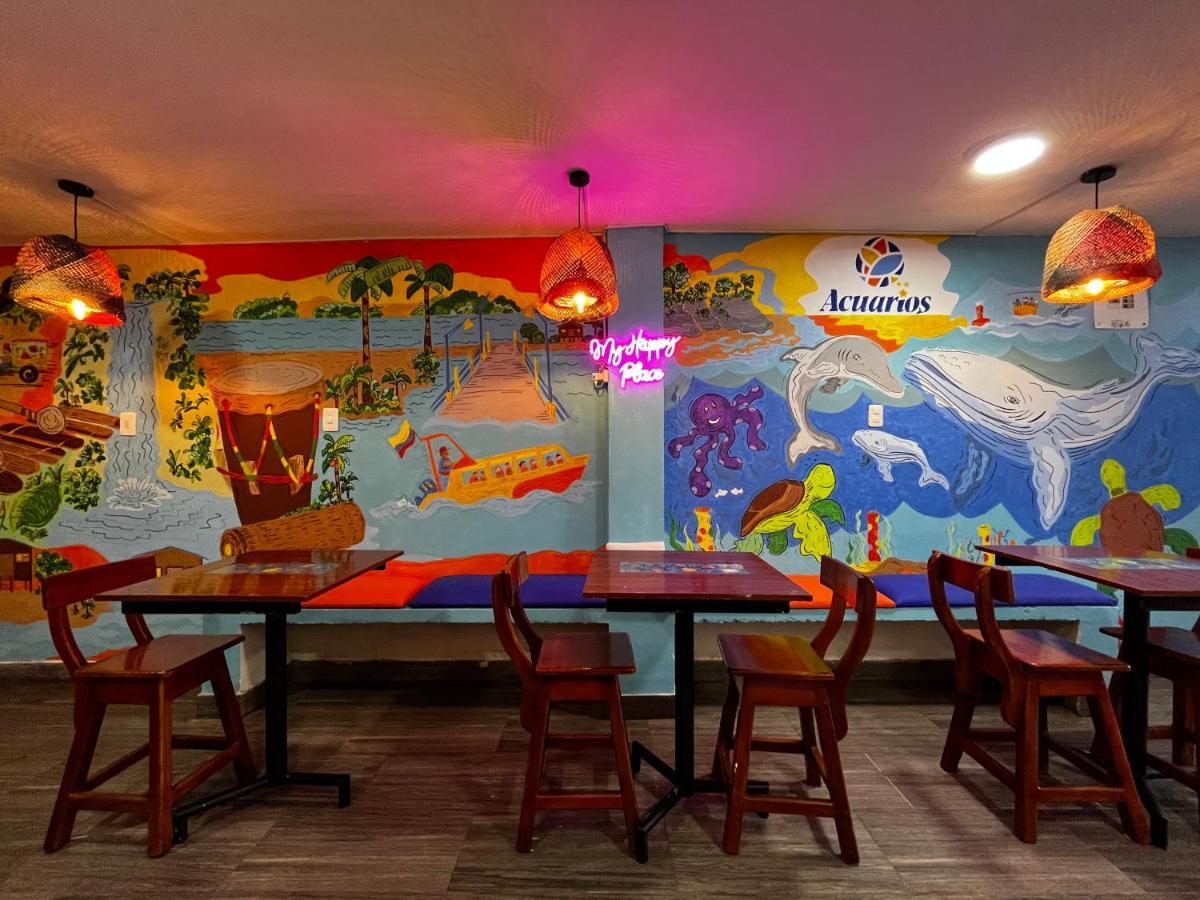 Acuarios Hostal Плайя-Ладрильерос Экстерьер фото